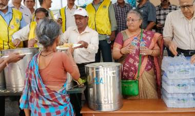லைன்ஸ் கிளப் ஆப் சென்னை சங்கமத்தின் சார்பாக மதிய உணவு