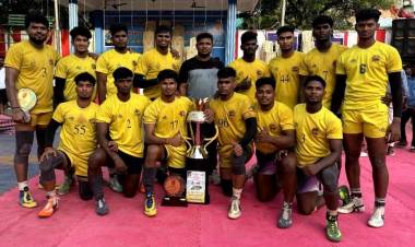 SRMIST Won 62nd South India Men Kabaddi Tournament