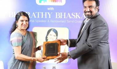 Super Chennai Honours Bharathy Bhaskar as Icon of the Month