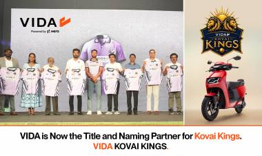 VIDA Named Official Title Partner of Kovai Kings for TNPL 2026 Season