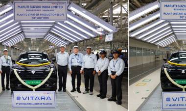 Maruti Suzuki’s Hansalpur facility attains 1 million annual capacity with the start of production at fourth plant