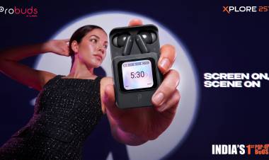 LAVA LAUNCHES PROBUDS XPLORE 25°, INDIA’S FIRST POP-UP BUDS WITH A DISPLAY SCREEN