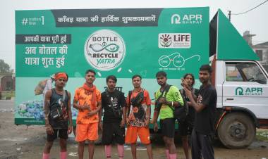 APR Bharat’s ‘Bottle Ki Recycle Yatra’ takes the message of PET recycling to nearly one million Indians along Kanwar Yatra route in 15 days