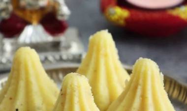 The Kitchen by Chef Deepa Welcomes Ganesh Chaturthi with Pure Milk Saffron Pista Modaks
