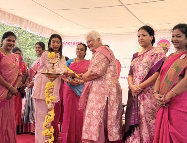 Breast Cancer Awareness Campaign held in Chennai