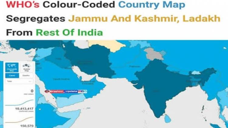 India says UN world map must accurately represent J&K and Ladakh