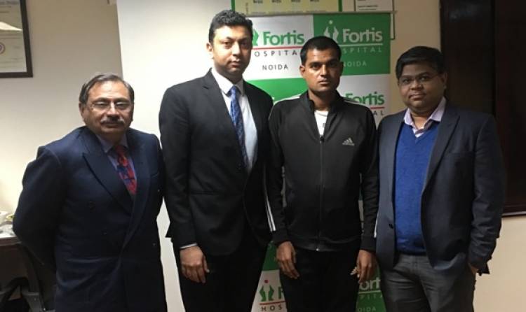 Fortis Hospital Noida saves 36 year old road accident victim who was critically injured