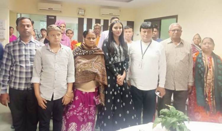Ananditaa visits Konark Cancer Foundation 
