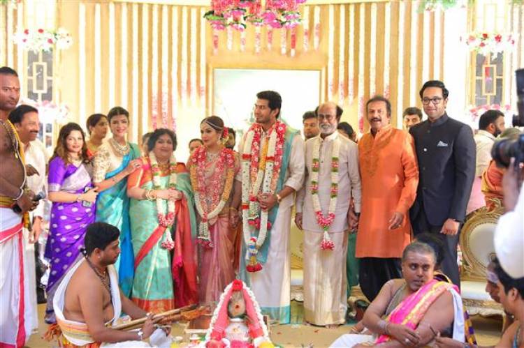 Vishagan - Soundarya Rajinikanth Wedding Stills