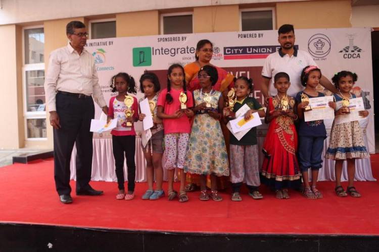 Chennai Little Girl Sharon Rachel Bagged special appreciation award in Chess Tournament 