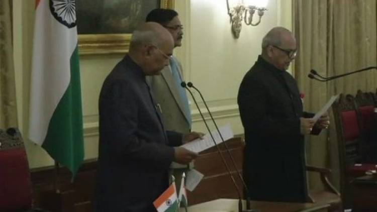 Justice Pinaki Chandra Ghose takes oath as India's first Lokpal