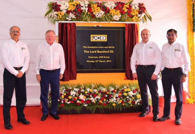 JCB commits a further investment of Rs. 650 Crore in India
