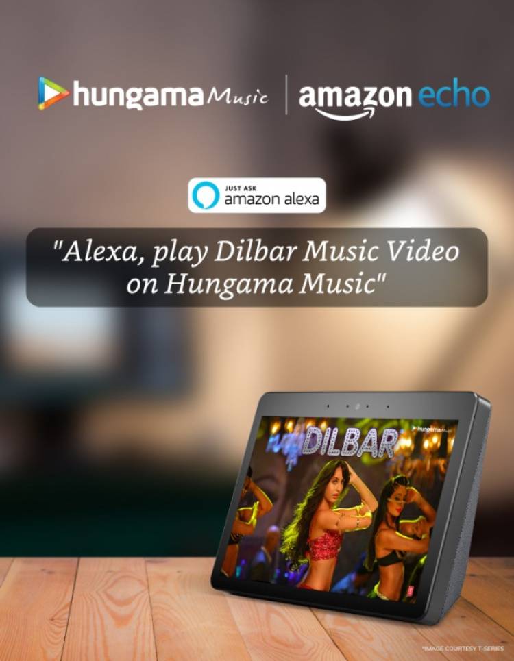 Hungama Music on Amazon Echo