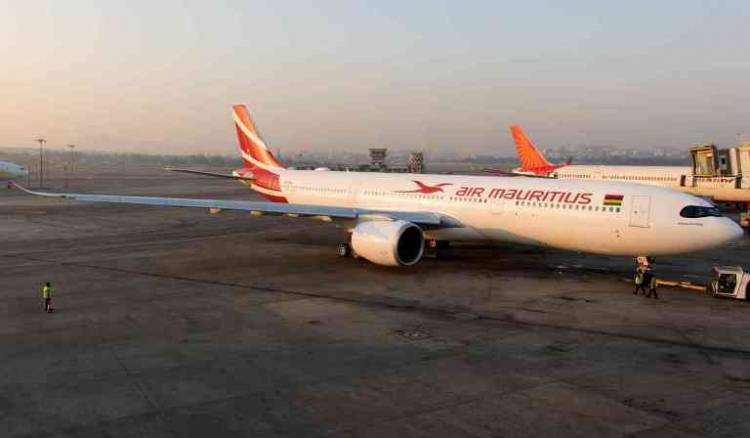 CSMIA welcomes the magnificent Air Mauritius A330 Neo