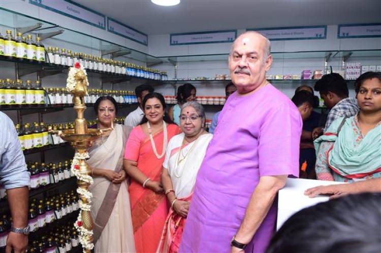 The Arya Vaidya Pharmacy (Coimbatore) Limited launched its refurbished flagship centre in Chennai 