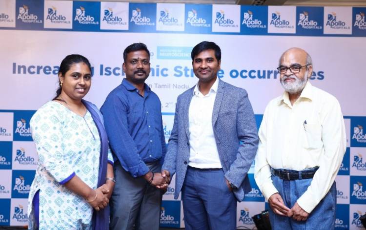 Apollo Hospitals uses a revolutionary procedure to save Ischemic Stroke Patients