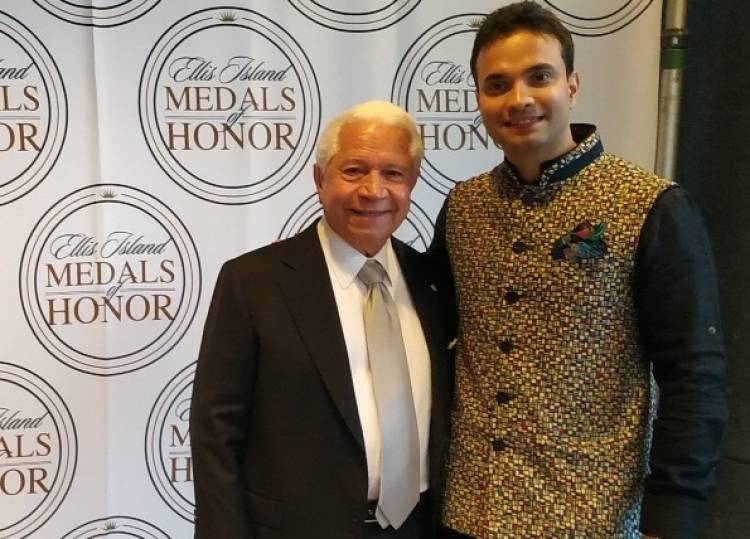 Noble Prize Winners, US Presidents, Global CEOs & now a young Indian to win the 2019 Ellis Island Award