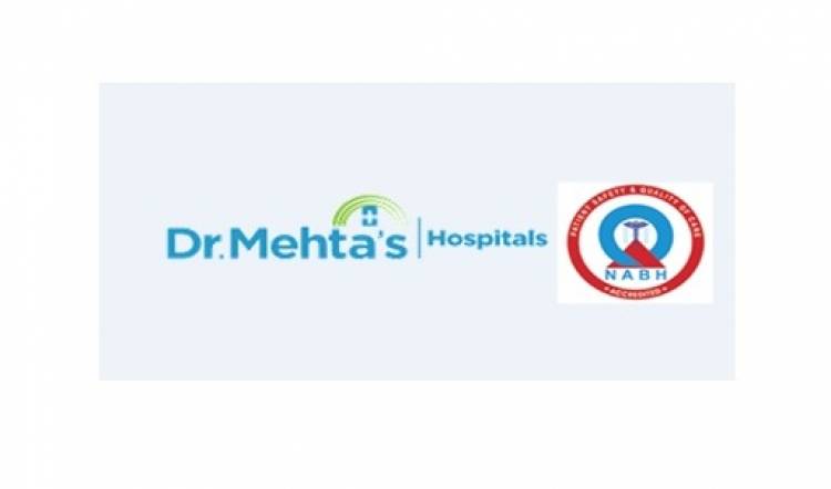 Dr Mehta's Hospitals gets "Excellence in Patient Satisfaction" Award