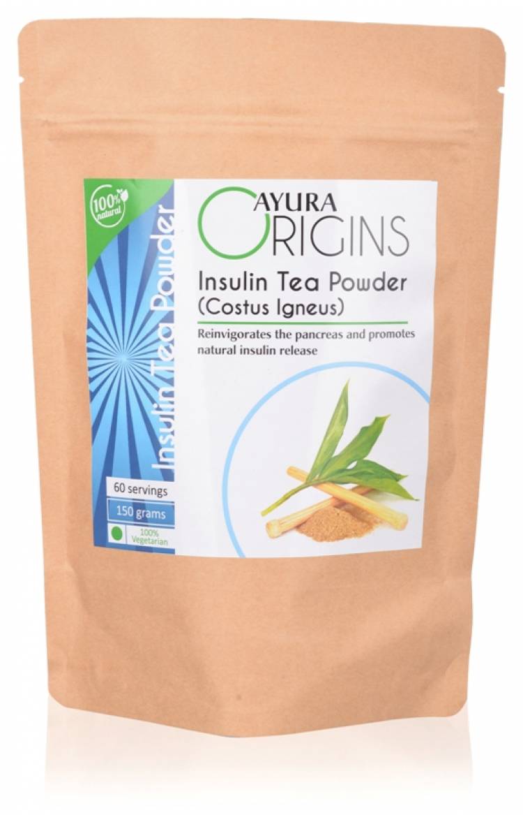 Ayura Origins Launches Insulin Tea Powder to tackle rising incidence of Type-2 Diabetes
