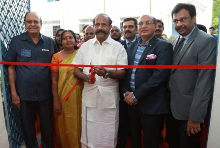 Former DGP Dr. R. Nataraj MLA Launches Vocational Centre for producing low cost Sanitary Napkins