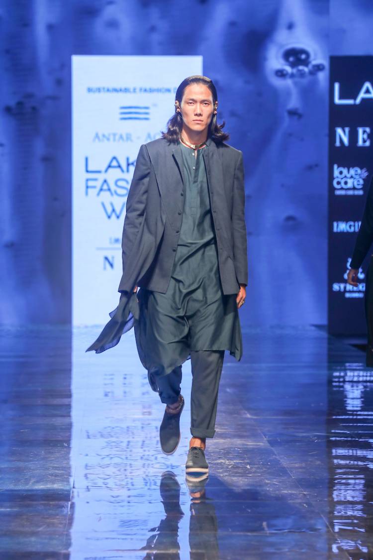 Fashion Took A Stylish Turn With Collections By Antar Agni And Urvashi Kaur At Lakmé Fashion Week Winter/Festive 2019