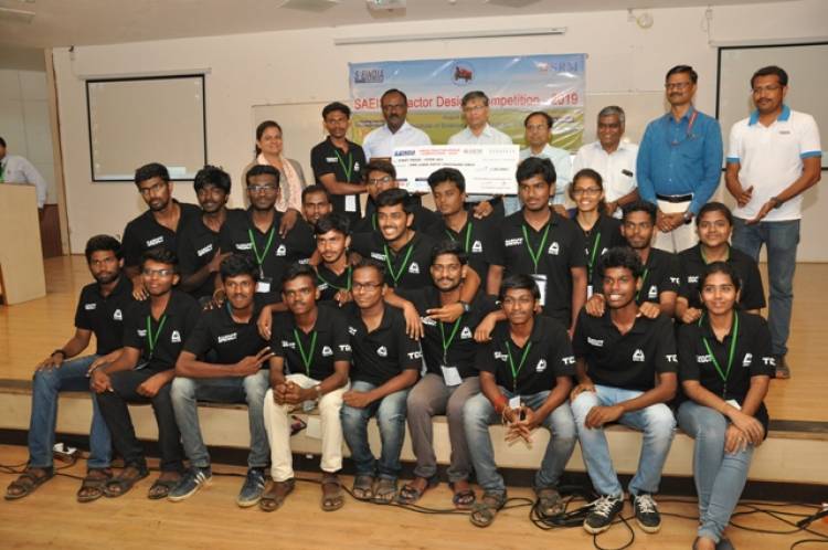625 students participate in Tractor Design Competition 2019 at SRM