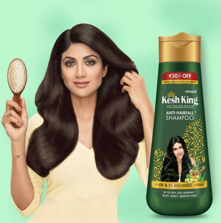 Kesh King shampoo infuses ‘Ayurvedaasan’ for healthy hair Ropes in Shilpa Shetty as its new Brand Ambassador