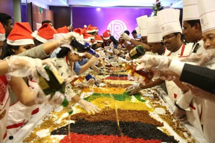 Christmas Cake Mixing Ceremony at The Residency on 23rd October 2019