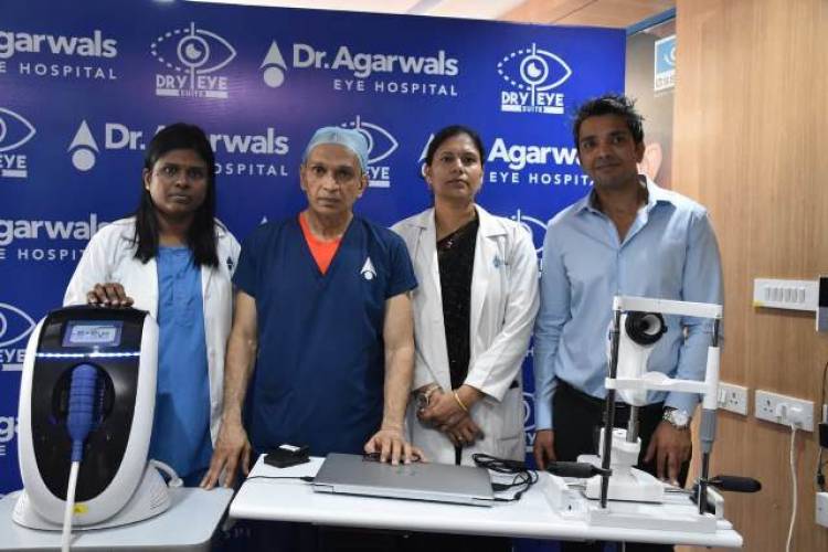 Dr. Agarwal’s Eye Hospital Introduces A Suite of High-Tech Equipment to Treat Dry Eye Condition