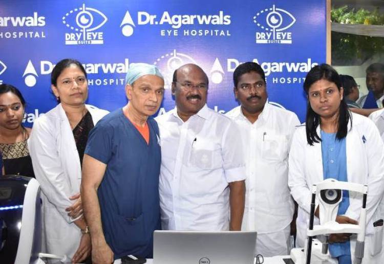 Dr. Agarwal’s Eye Hospital Introduces A Suite of High-Tech Equipment to Treat Dry Eye Condition