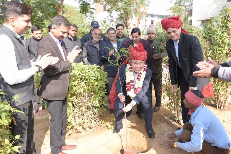  Mitsubishi Electric India organises Tree Plantation activity in Jaipur