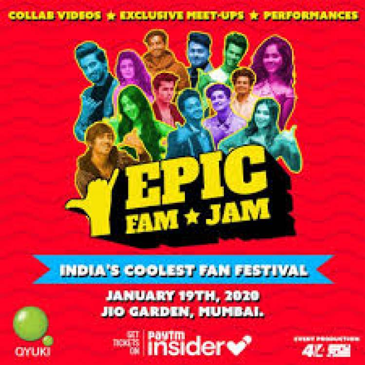 EPIC FAM JAM: Qyuki and Paytm Insider Launch India’s Biggest Fan Festival For TikTok Stars and Instagram Icons