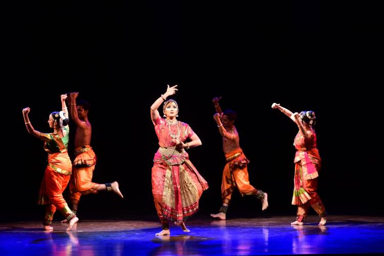 Krithika Subramanian & Namaargam Dance Company presented NAVA, a bold new approach to presenting the Bharatanatyam tradition