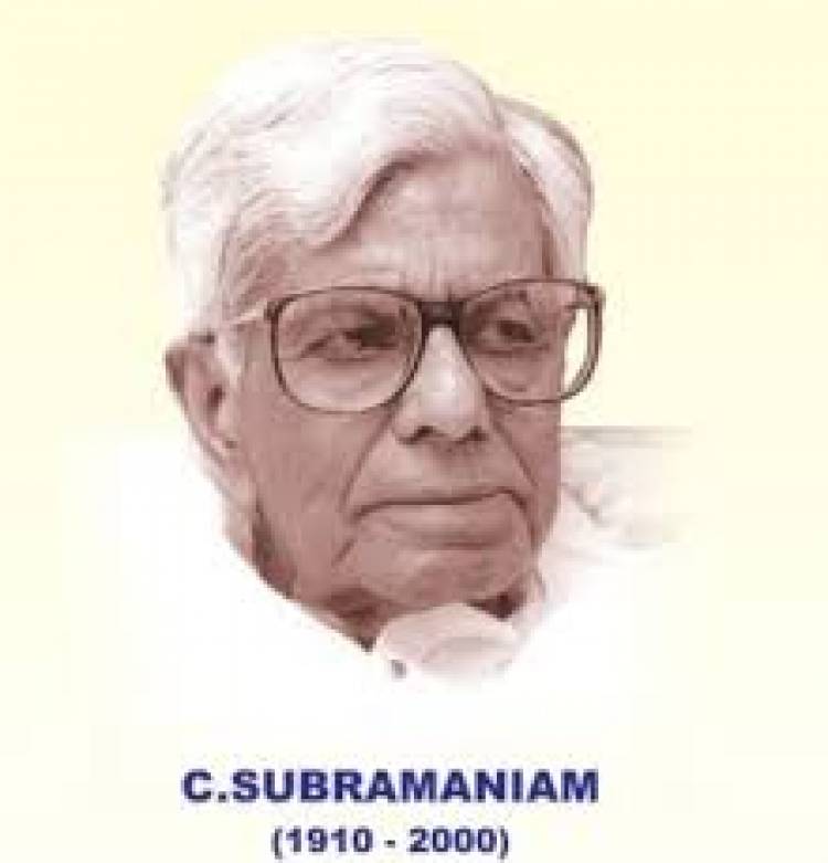Chidambaram Subramaniam ushered the Indian Green Revolution