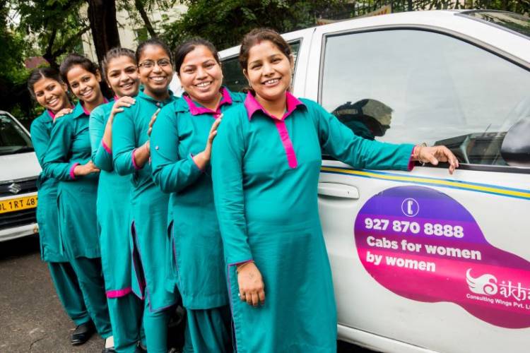 Sakha ‘Women With Wheels’ - Women driven Cabs launched from IGI Airport Terminal-3