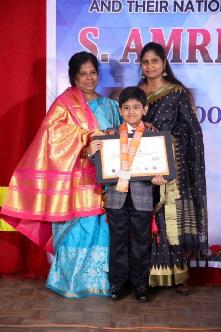 A Six years old Alpha CBSE school student creates new record under “One minute challenge”