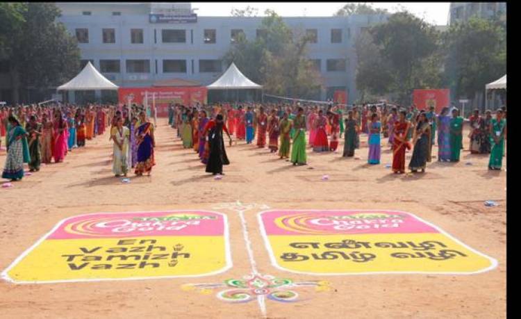 TATA TEA Chakra Gold enters Asia Book of Records for making most number of unique kolams in one location to celebrate Tamil pride