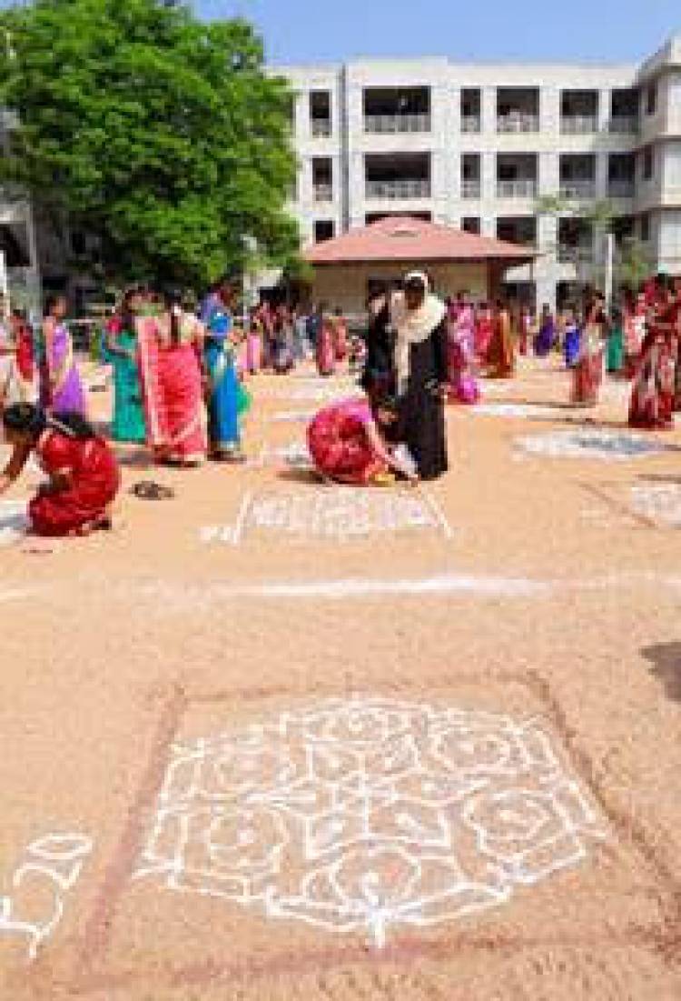 TATA TEA Chakra Gold enters Asia Book of Records for making most number of unique kolams in one location to celebrate Tamil pride