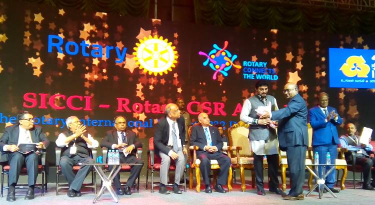 Rotary – SICCI CSR Awards presented Four Largest Companies in India recognized for CSR Activities