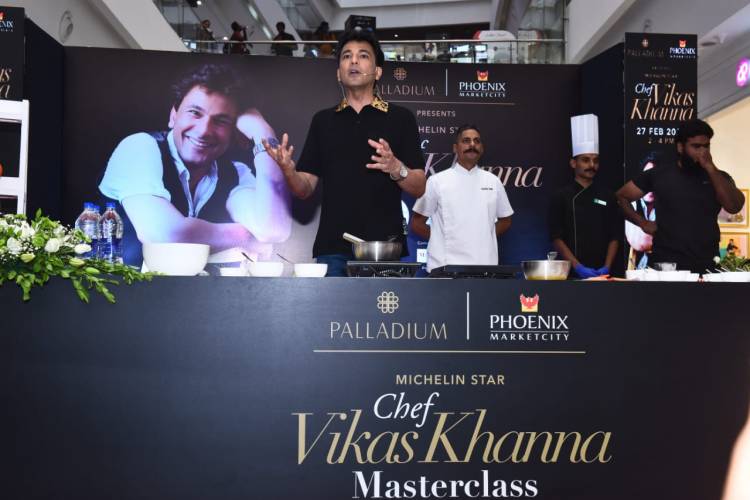 Palladium presents an interactive Masterclass with Michelin Star Chef Vikas Khanna on 27th February