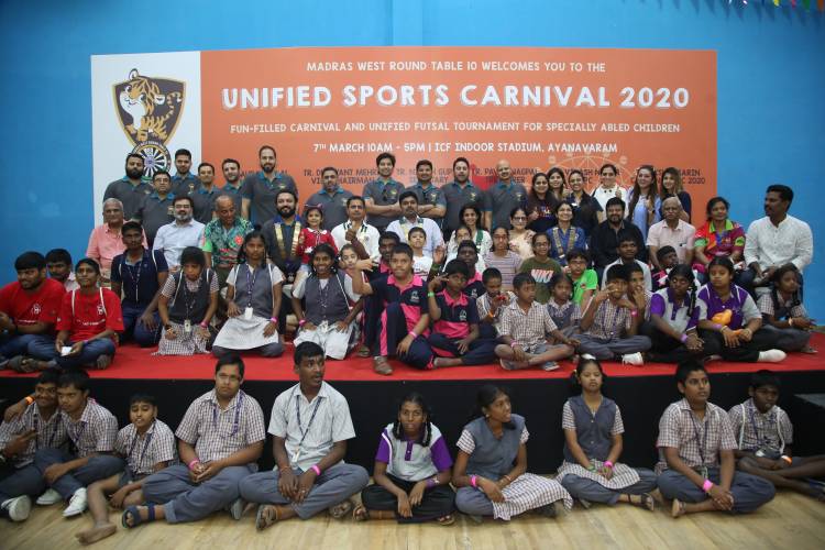 Madras West Round Table 10 (MWRT 10) presents ‘Unified Sports Carnival 2020’ on 7th March 2020