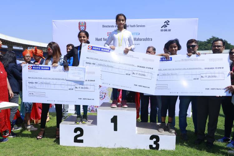 Go Girl Go campaign organized ‘Hunt for the fastest girl in Maharashtra