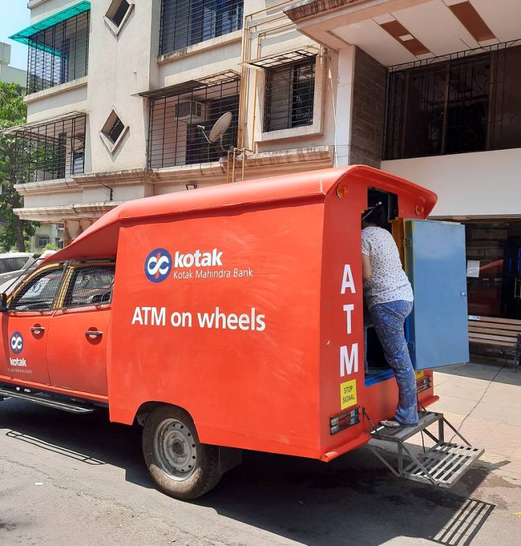 Kotak Mahindra Bank Launches “ATM on Wheels” in Mumbai