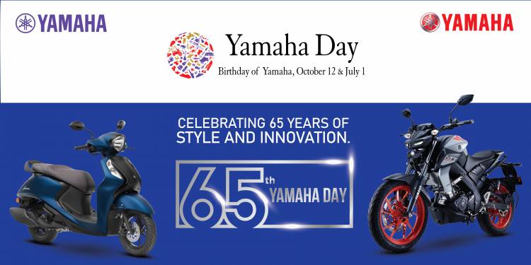 Yamaha celebrates its HERITAGE during the 65th anniversary