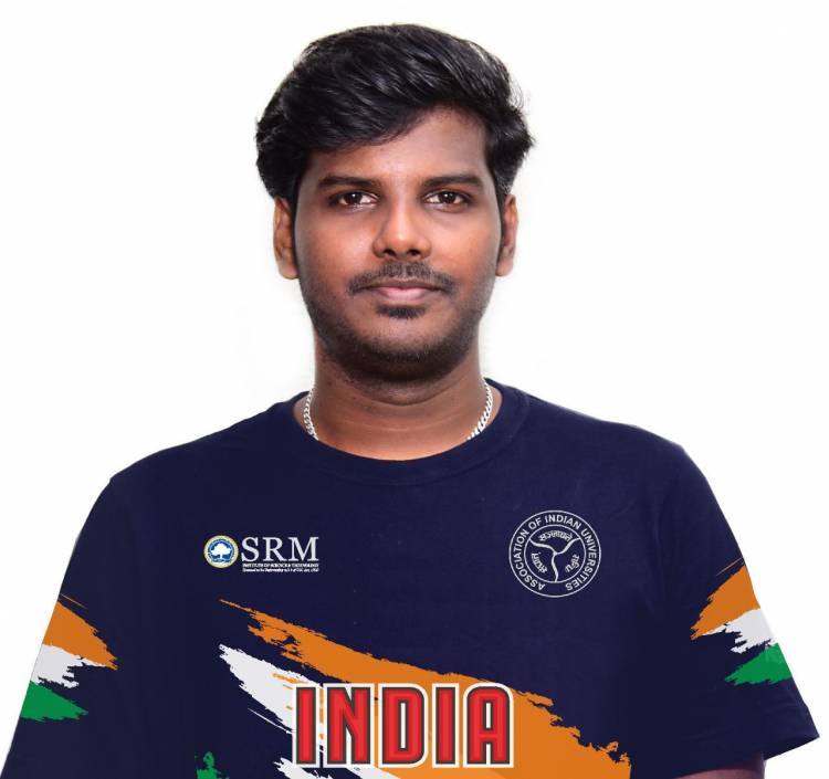 SRM Student to captain Indian Team in E-sport challenge football tournament