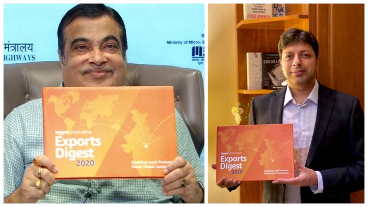 Hon’ble Union Minister, Shri Nitin Gadkari unveils Amazon’s Exports Digest 2020