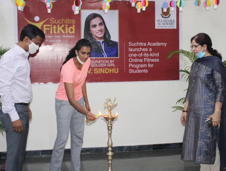 Badminton ace PV Sindhu launches India’s first Online Physical Educational curriculum ‘Suchitra FitKid’