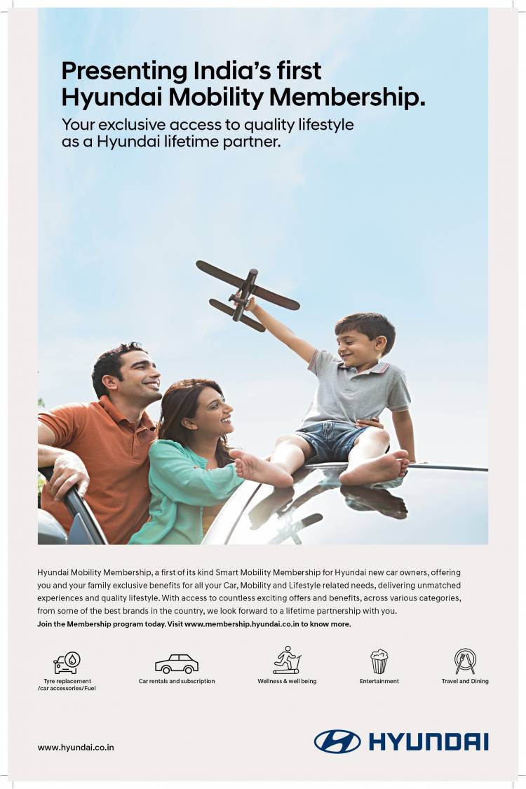  ‘Hyundai Mobility Membership’ India’s First Smart Ownership & Lifestyle Experience