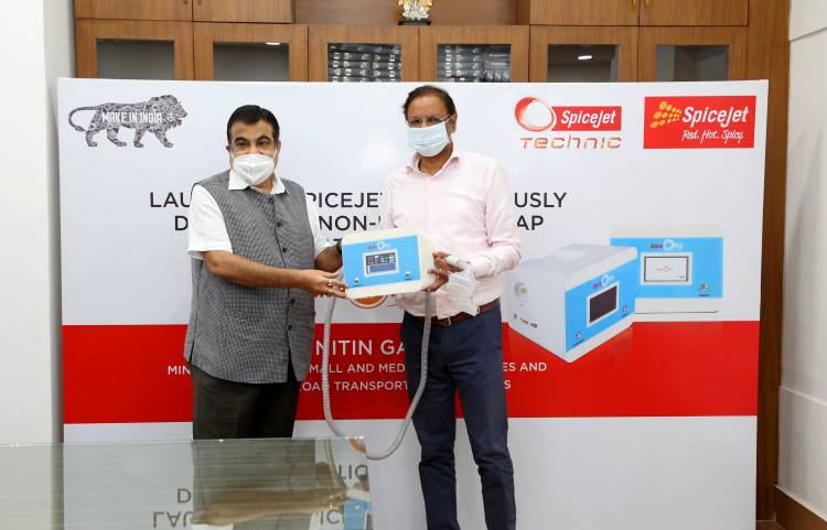 SpiceJet introduces ingeniously developed, non-invasive, portable ventilators in its fight against COVID-19