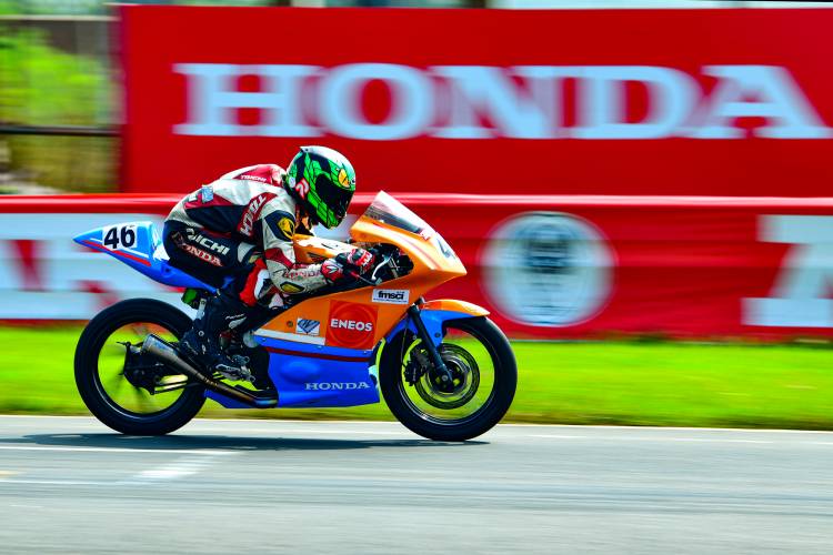 ENEOS Honda Erula Racing Team marks its dominance with 7 podiums in Indian National Motorcycle Racing Championship PS165cc